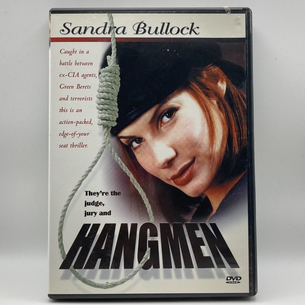 They're the judge, jury and Hangmen DVD Movie Sandra Bullock Action Thriller